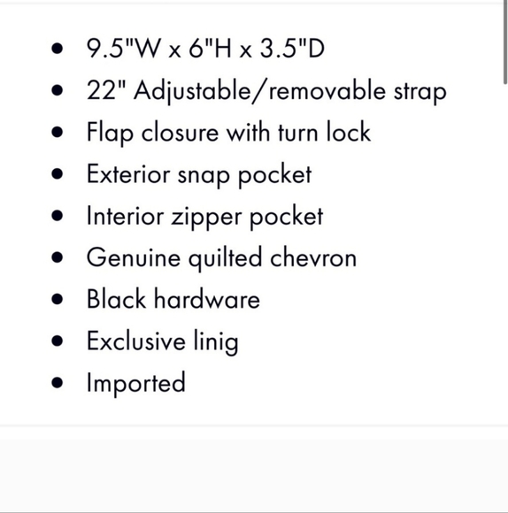 REBECCA MINKOFFChevron Quilted Small Turn Lock LoveCrossbody Bag - Picture 12 of 12